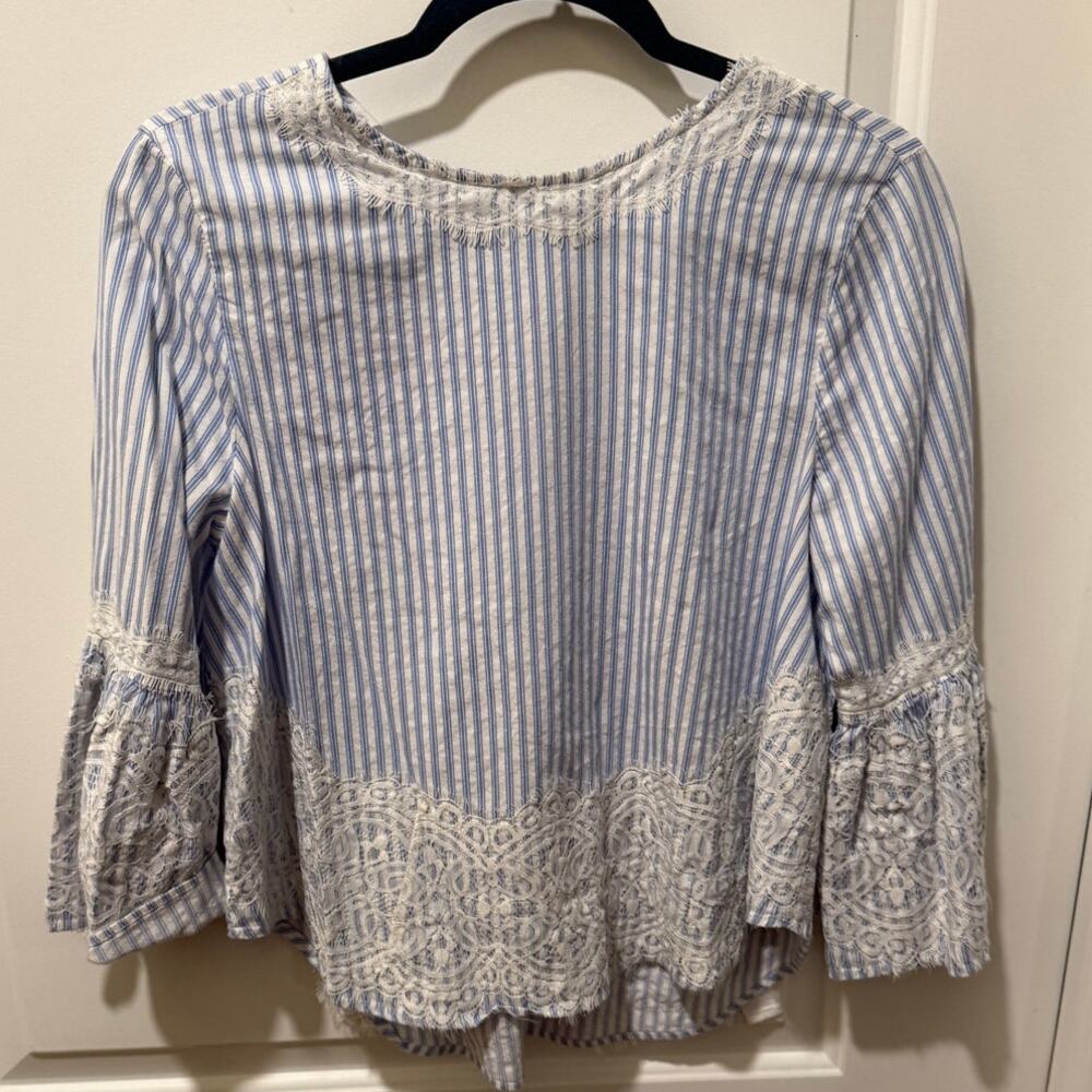 Zara Women's Pinstripe Top